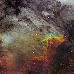 IC 5067 in the Pelican Nebula