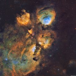  NGC 6334: The Cat's Paw Nebula 