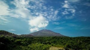 Sakurajima Volcano Erupts In Japan Sending Ash Skyward