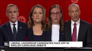 Liberal Leadership Candidates Clash Over Economy And Trump Threats