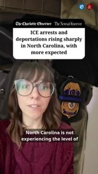 ICE arrests and deportations rising sharply in North Carolina