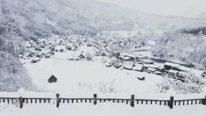 Gifu Prefecture Faces Harsh Winter Temperatures And Snow