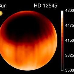 HD 12545 Üzerindeki Dev Yıldız Lekesi