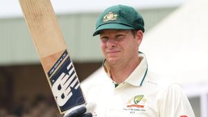 Steve Smith Reaches 36th Test Century In Sri Lanka