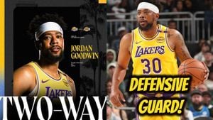 Jordan Goodwin Makes Impactful Debut With Lakers