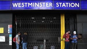 London Tube Strike Brings City To Standstill