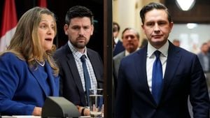 Trump Critiques Canadian Leaders Freeland And Poilievre