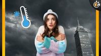 Pronostican bajas temperaturas extremas en la Ciudad de México