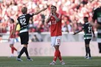 Con Di María y Otamendi, Benfica dejó pasar la chance de ser líder de la Liga Portuguesa