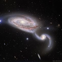  The Slow Dance of Galaxies NGC 5394 and 5395 