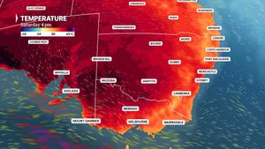 Severe Weather Warnings Issue For Southeast Australia Amidst Heatwave