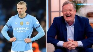 Piers Morgan Takes Aim At Erling Haaland After Arsenal's 5-1 Triumph