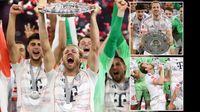 Harry Kane gets hands on first career trophy as Bayern revel in Bundesliga glory