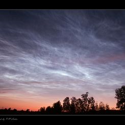 Noctilucent Clouds Over Sweden