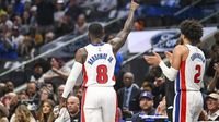 Pistons' Tim Hardaway Jr. leaves return to Dallas early with right ankle sprain