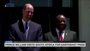 Prince William Celebrates Earthshot Prize Amid South Africa Visit