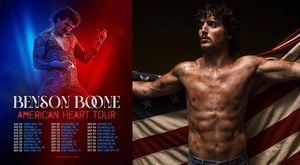 Benson Boone Announces American Heart Tour Following SNL Debut