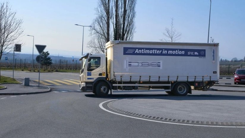Antimadde İlk Kez CERN Kamyonunun Arkasında Taşındı!