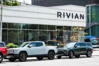 Rivian Faces Nearly $100 Million Revenue Shortfall Amid Trump's Fuel Economy Rule Reversal: Report - Lucid Group (NASDAQ:LCID), Rivian Automotive (NASDAQ:RIVN)