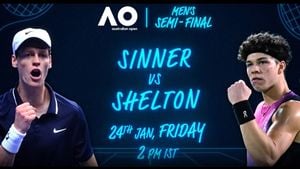 Sinner Faces Shelton For Australian Open Final Spot