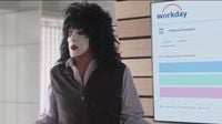 KISS Legend PAUL STANLEY Revives 'Starchild' Persona For WORKDAY's Rock-Themed Ad (Video)