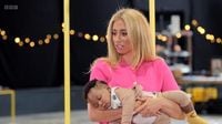 Stacey Solomon's maternal instincts kick in on Sort Your Life Out