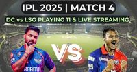 IPL 2025: DC vs LSG Playing 11, live toss and match time, streaming