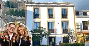 Amanda Holden And Alan Carr's Renovated Spanish Townhouse Hits Market