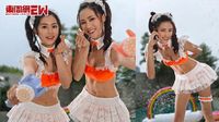 劉穎鏇、郭柏妍組「查案女團Double C」「橙色女僕水著」造型巧吸睛 !