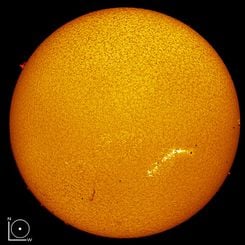 Simulated Transit of Mercury