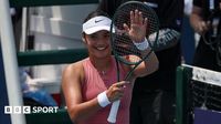 Washington Open: Emma Raducanu beats Maria Sakkari to reach semi-finals