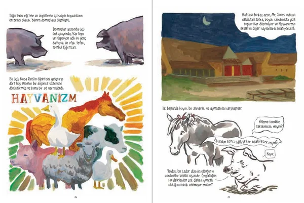 Hayvan Çiftliği: Grafik Roman