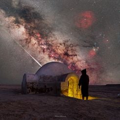 Milky Way Over Tunisia