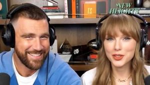 Taylor Swift Unveils New Album On Kelce Podcast