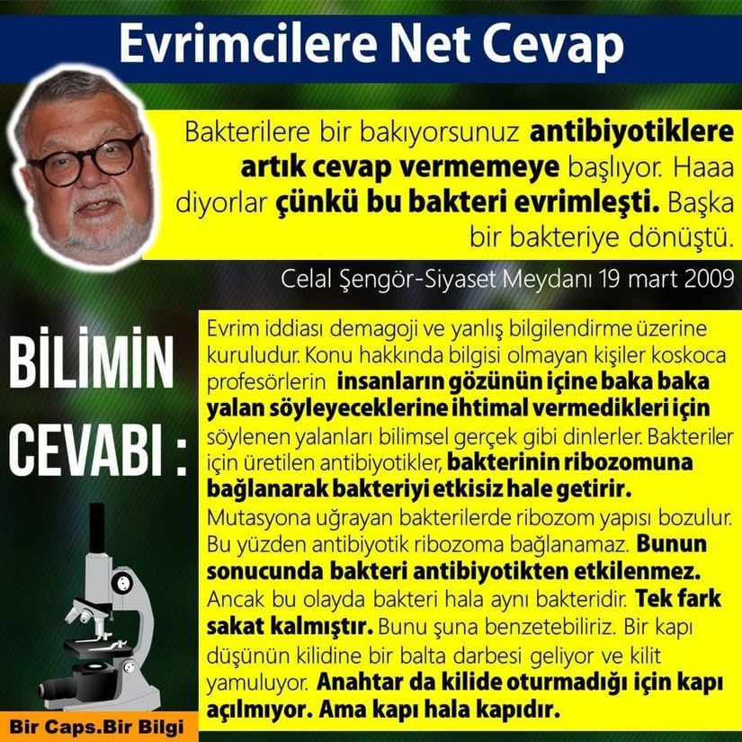 Yaratılışçı Propaganda Örneği