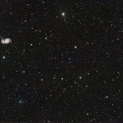  Whirlpool with Comets 