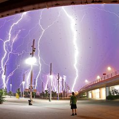 Lightning Over Athens