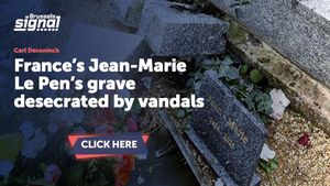 Vandalism Hits Jean-Marie Le Pen's Grave Amid Political Controversy