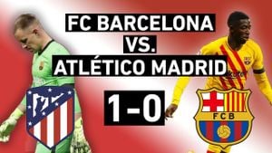 Barcelona Stages Late Comeback To Defeat Atletico Madrid 4-2