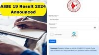 AIBE 19 Result 2024 Declared At allindiabarexamination.com; Direct Link Here