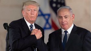 Netanyahu Makes Historic Visit As First Leader To Meet Trump