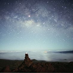 Moonlight, Mars, and Milky Way