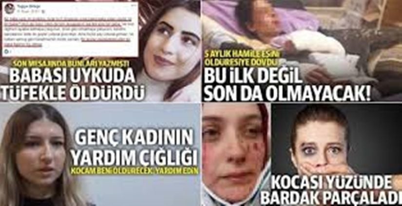 #Kadınaşiddetehayır