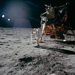  Apollo 11: Catching Some Sun 