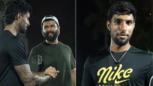 Vijay Deverakonda Defeats Tilak Varma In Pickleball Match
