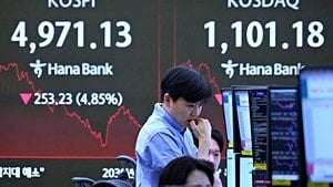 Tech Stocks And Bitcoin Plunge Amid Asian Market Turmoil