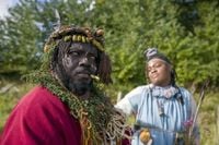Arrests made as self-styled ‘African tribe’ evicted from Scottish woods