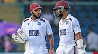 Campbell, Hope lead West Indies fightback on day three in Delhi