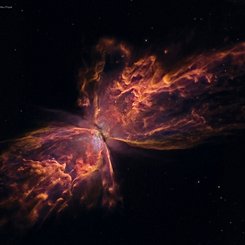  The Butterfly Nebula from Hubble 