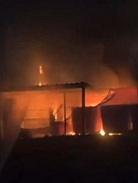 Blaze rips through Exeter FC stadium as five fire crews battle huge inferno